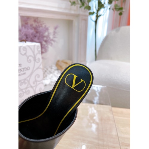 Replica Valentino Slippers For Women #884154 $80.00 USD for Wholesale
