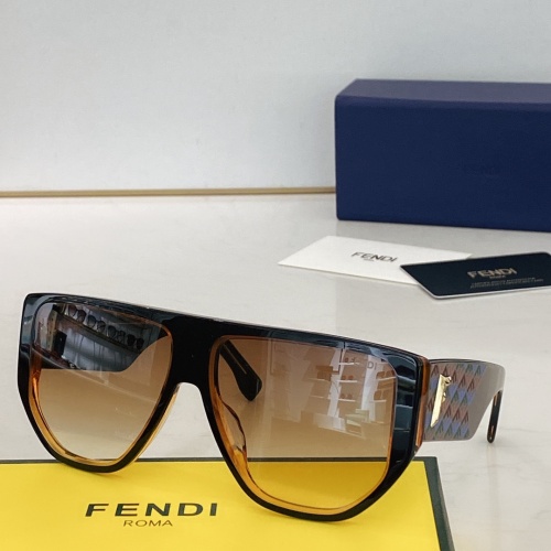 Fendi AAA Quality Sunglasses #884269 $60.00 USD, Wholesale Replica Fendi AAA Quality Sunglasses