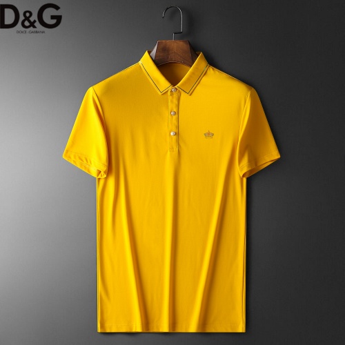 Dolce &amp; Gabbana D&amp;G T-Shirts Short Sleeved For Men #884327 $38.00 USD, Wholesale Replica Dolce &amp; Gabbana D&amp;G T-Shirts