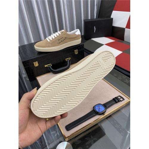 Replica Yves Saint Laurent Casual Shoes For Men #884353 $80.00 USD for Wholesale