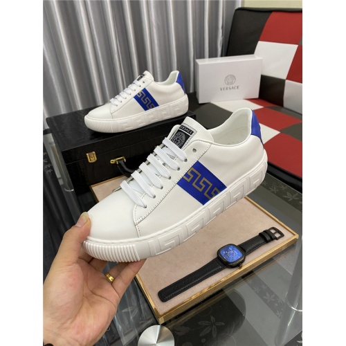 Replica Versace Casual Shoes For Men #884356 $76.00 USD for Wholesale