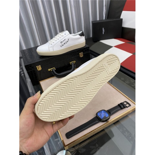 Replica Yves Saint Laurent Casual Shoes For Men #884366 $82.00 USD for Wholesale