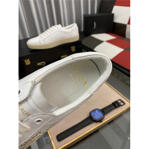 Replica Yves Saint Laurent Casual Shoes For Men #884367 $82.00 USD for Wholesale