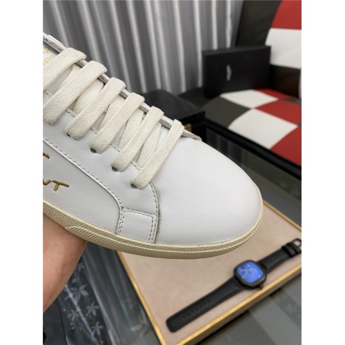 Replica Yves Saint Laurent Casual Shoes For Women #884371 $82.00 USD for Wholesale