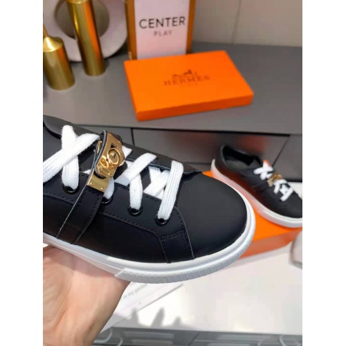 Replica Hermes Casual Shoes For Women #884567 $85.00 USD for Wholesale