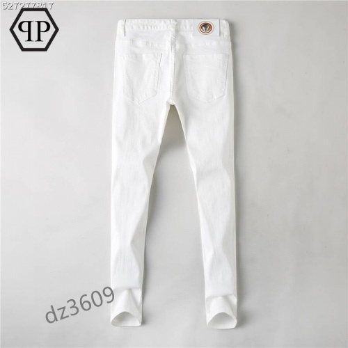 Replica Philipp Plein PP Jeans For Men #884635 $48.00 USD for Wholesale