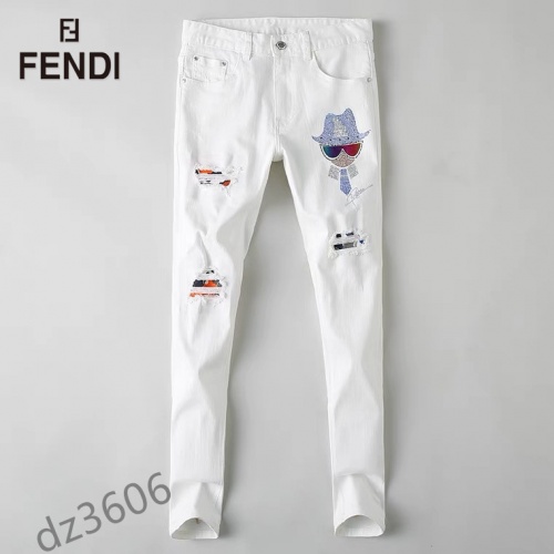 Fendi Jeans For Men #884648 $48.00 USD, Wholesale Replica Fendi Jeans