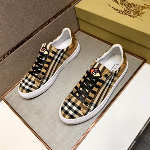 Burberry Casual Shoes For Men #884708 $72.00 USD, Wholesale Replica Burberry Casual Shoes