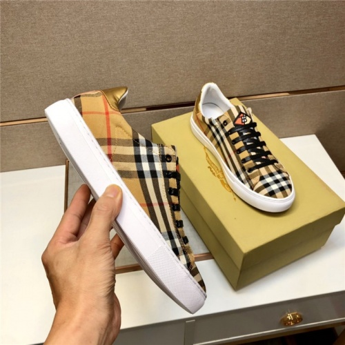 Replica Burberry Casual Shoes For Men #884708 $72.00 USD for Wholesale