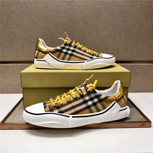 Replica Burberry Casual Shoes For Men #884709 $76.00 USD for Wholesale