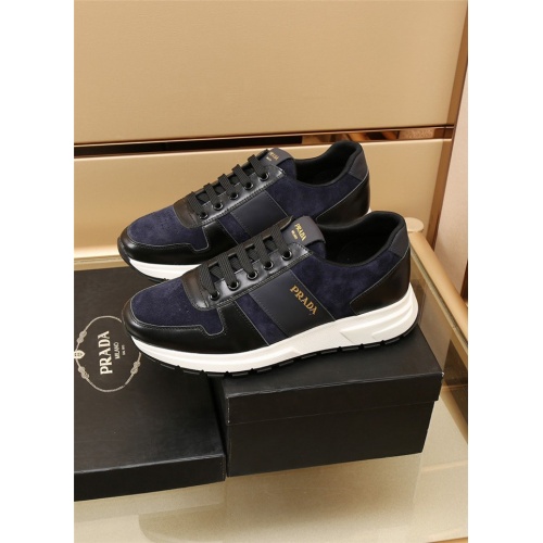 Replica Prada Casual Shoes For Men #884724 $88.00 USD for Wholesale