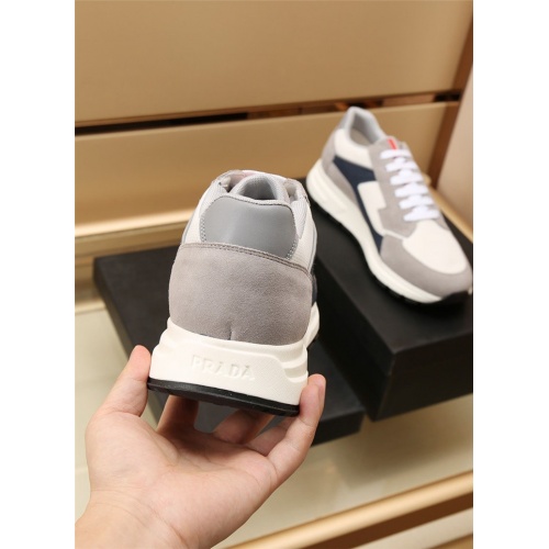 Replica Prada Casual Shoes For Men #884730 $88.00 USD for Wholesale