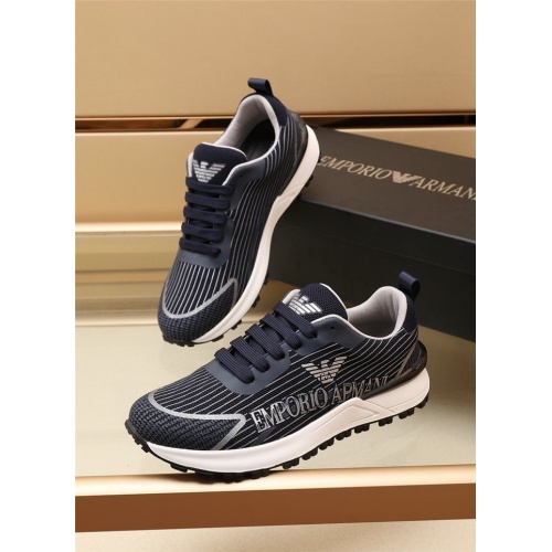 Armani Casual Shoes For Men #884751 $80.00 USD, Wholesale Replica Armani Casual Shoes