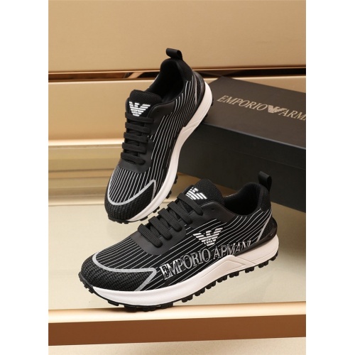 Armani Casual Shoes For Men #884753 $80.00 USD, Wholesale Replica Armani Casual Shoes