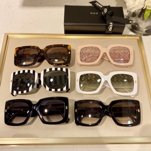 Replica Fendi AAA Quality Sunglasses #884766 $65.00 USD for Wholesale