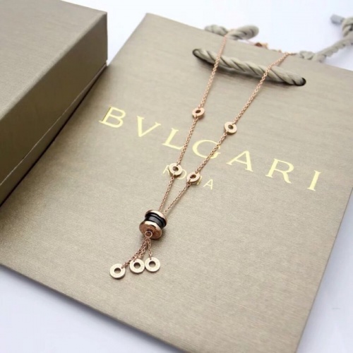 Bvlgari Necklaces #884881 $38.00 USD, Wholesale Replica Bvlgari Necklaces