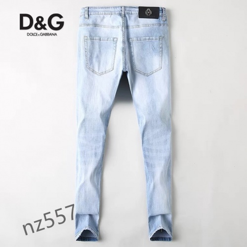 Replica Dolce & Gabbana D&G Jeans For Men #884944 $48.00 USD for Wholesale