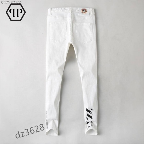 Replica Philipp Plein PP Jeans For Men #884945 $48.00 USD for Wholesale
