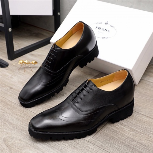 Prada Leather Shoes For Men #885082
