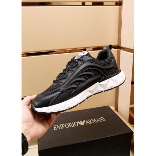 Replica Armani Casual Shoes For Men #885104 $80.00 USD for Wholesale