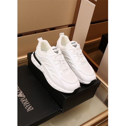 Armani Casual Shoes For Men #885105 $80.00 USD, Wholesale Replica Armani Casual Shoes