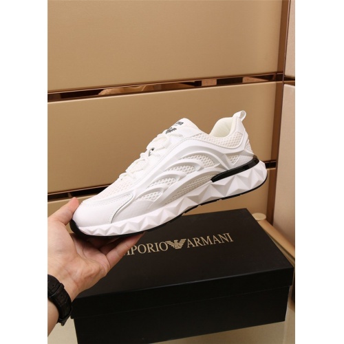 Replica Armani Casual Shoes For Men #885105 $80.00 USD for Wholesale