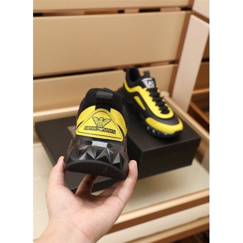 Replica Armani Casual Shoes For Men #885107 $82.00 USD for Wholesale