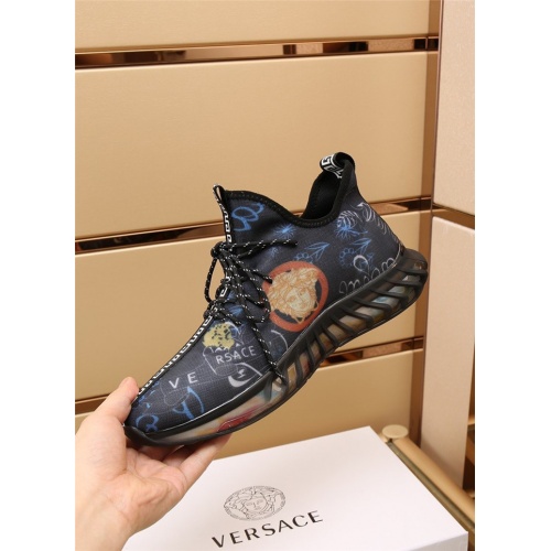 Replica Versace Casual Shoes For Men #885116 $80.00 USD for Wholesale