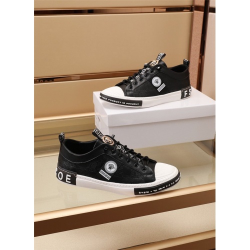 Replica Versace Casual Shoes For Men #885127 $82.00 USD for Wholesale
