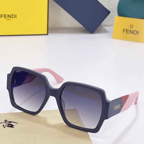 Fendi AAA Quality Sunglasses #885159 $52.00 USD, Wholesale Replica Fendi AAA Quality Sunglasses