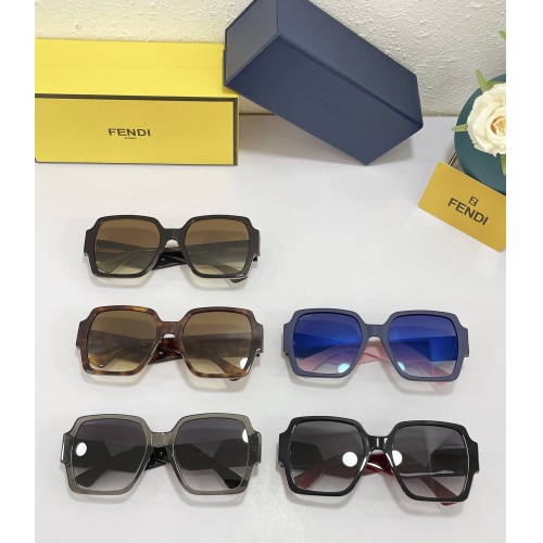Replica Fendi AAA Quality Sunglasses #885159 $52.00 USD for Wholesale