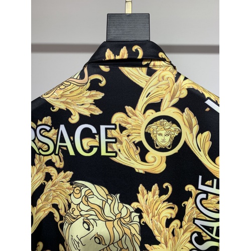 Replica Versace Shirts Long Sleeved For Men #885264 $45.00 USD for Wholesale