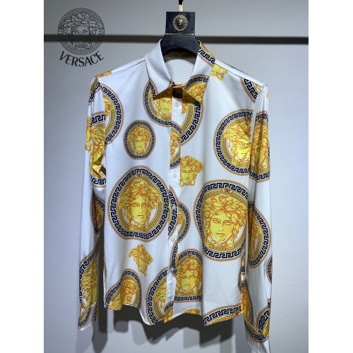 Versace Shirts Long Sleeved For Men #885265 $45.00 USD, Wholesale Replica Versace Shirts
