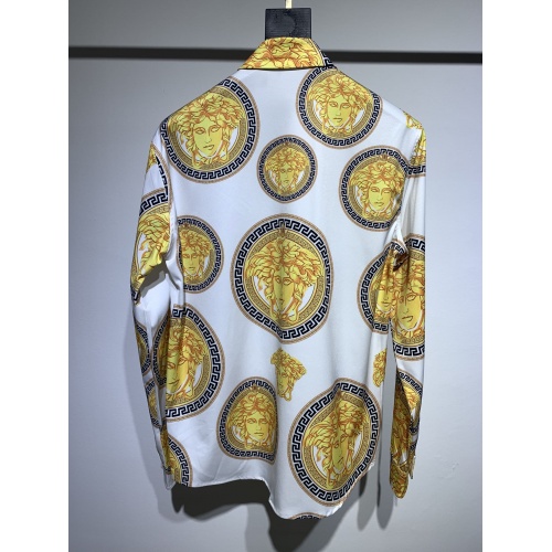 Replica Versace Shirts Long Sleeved For Men #885265 $45.00 USD for Wholesale