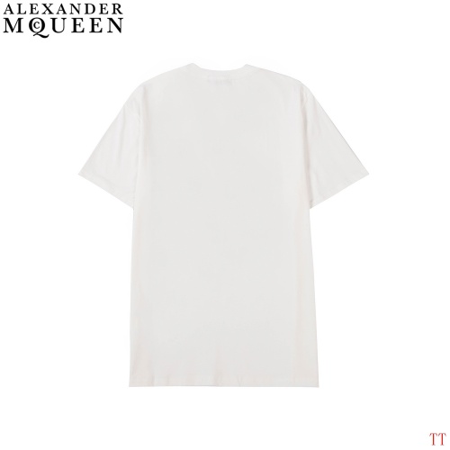 Replica Alexander McQueen T-shirts Short Sleeved For Men #885286 $27.00 USD for Wholesale