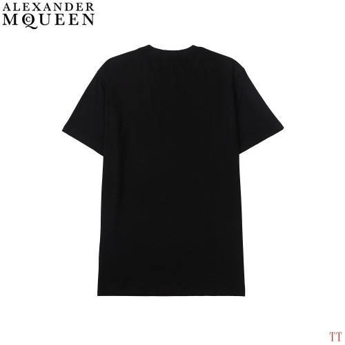 Replica Alexander McQueen T-shirts Short Sleeved For Men #885287 $27.00 USD for Wholesale
