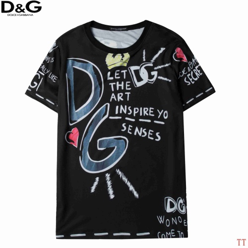 Dolce &amp; Gabbana D&amp;G T-Shirts Short Sleeved For Men #885310 $27.00 USD, Wholesale Replica Dolce &amp; Gabbana D&amp;G T-Shirts