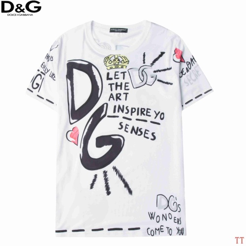 Dolce &amp; Gabbana D&amp;G T-Shirts Short Sleeved For Men #885311 $27.00 USD, Wholesale Replica Dolce &amp; Gabbana D&amp;G T-Shirts