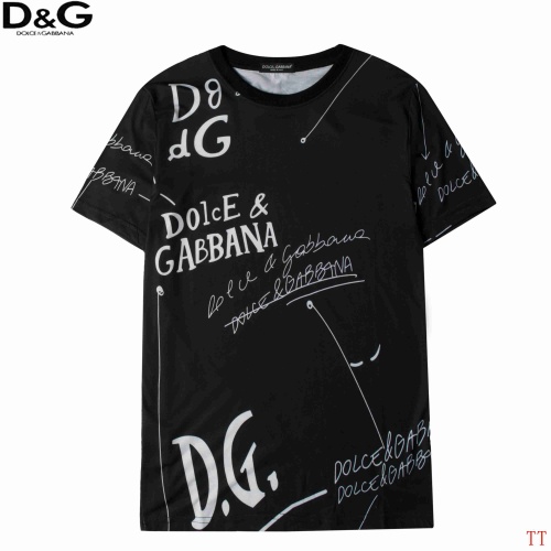 Dolce &amp; Gabbana D&amp;G T-Shirts Short Sleeved For Men #885312 $27.00 USD, Wholesale Replica Dolce &amp; Gabbana D&amp;G T-Shirts