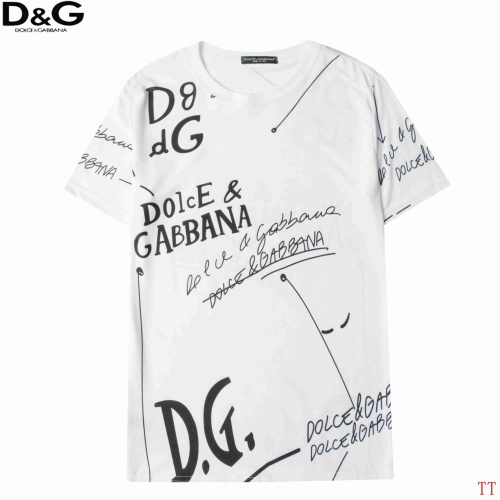 Dolce &amp; Gabbana D&amp;G T-Shirts Short Sleeved For Men #885313 $27.00 USD, Wholesale Replica Dolce &amp; Gabbana D&amp;G T-Shirts