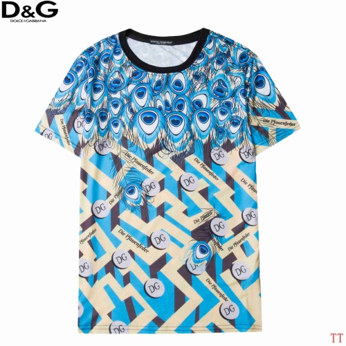 Dolce &amp; Gabbana D&amp;G T-Shirts Short Sleeved For Men #885316 $27.00 USD, Wholesale Replica Dolce &amp; Gabbana D&amp;G T-Shirts