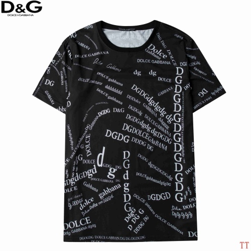 Dolce &amp; Gabbana D&amp;G T-Shirts Short Sleeved For Men #885317 $27.00 USD, Wholesale Replica Dolce &amp; Gabbana D&amp;G T-Shirts