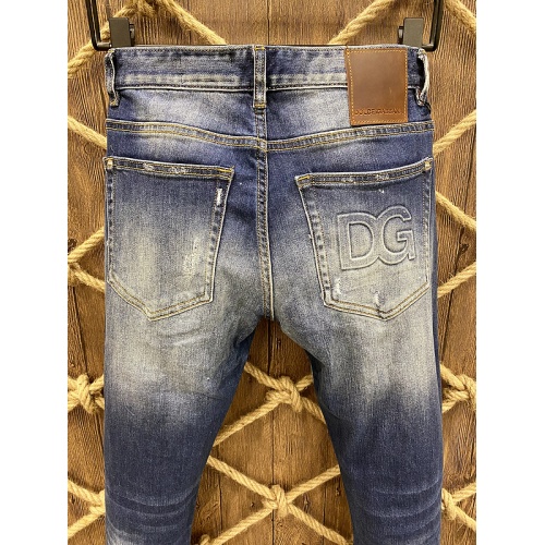 Replica Dolce & Gabbana D&G Jeans For Men #885349 $60.00 USD for Wholesale
