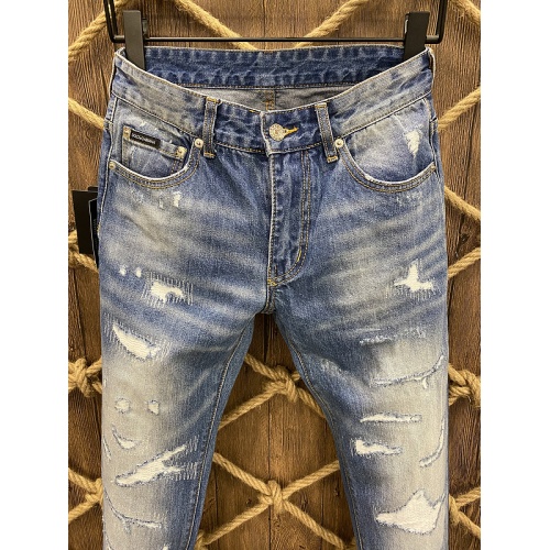 Replica Dolce & Gabbana D&G Jeans For Men #885351 $60.00 USD for Wholesale