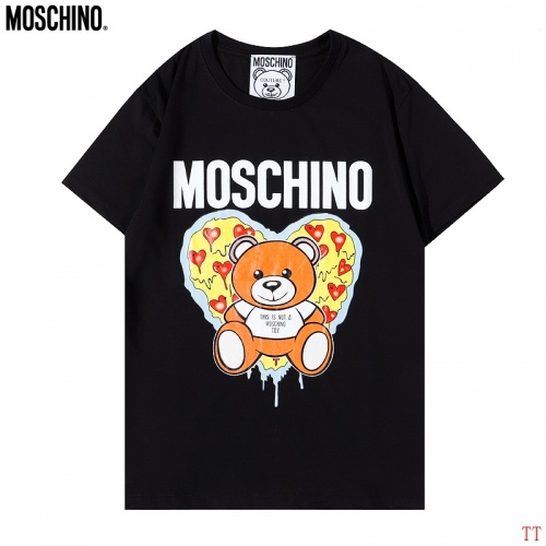 Moschino T-Shirts Short Sleeved For Men #885352 $27.00 USD, Wholesale Replica Moschino T-Shirts