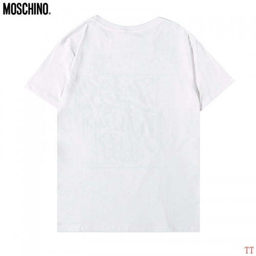 Replica Moschino T-Shirts Short Sleeved For Men #885353 $27.00 USD for Wholesale