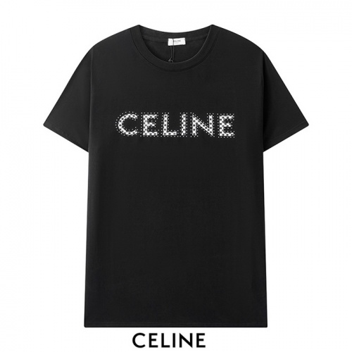 Celine T-Shirts Short Sleeved For Men #885387 $29.00 USD, Wholesale Replica Celine T-Shirts