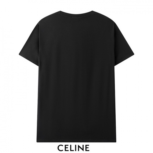 Replica Celine T-Shirts Short Sleeved For Men #885387 $29.00 USD for Wholesale