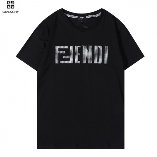 Fendi T-Shirts Short Sleeved For Men #885393 $27.00 USD, Wholesale Replica Fendi T-Shirts
