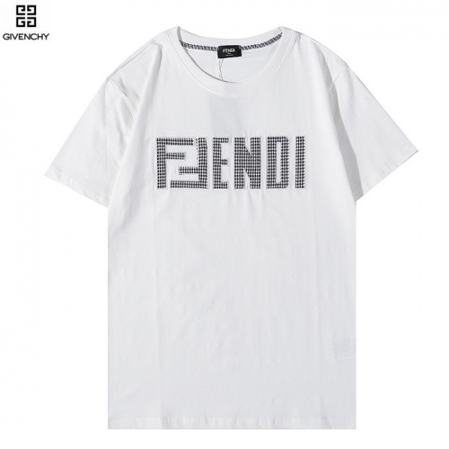 Fendi T-Shirts Short Sleeved For Men #885394 $27.00 USD, Wholesale Replica Fendi T-Shirts